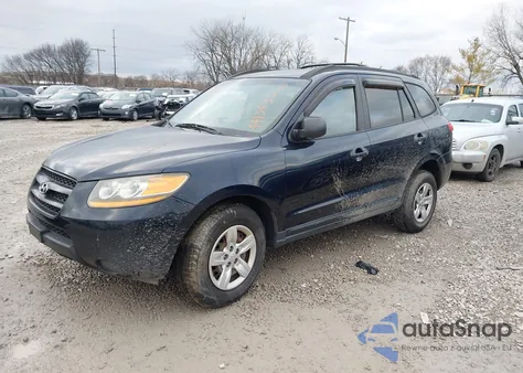 2009 Hyundai Santa Fe Gls from USA, damaged, VIN 5NMSG13D89H320219